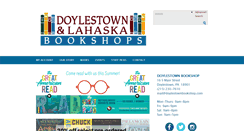 Desktop Screenshot of doylestownbookshop.com